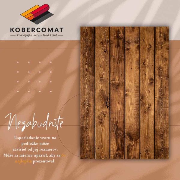 Vnútorné vinylový koberec zvislé dosky
