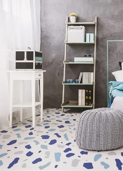 Univerzálny vinylový koberec abstraktné čiapka
