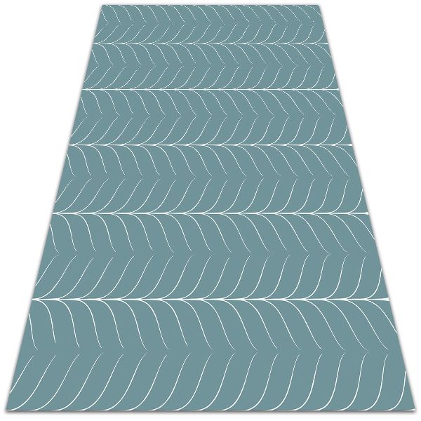 Módne vinylový koberec abstraktné tvar
