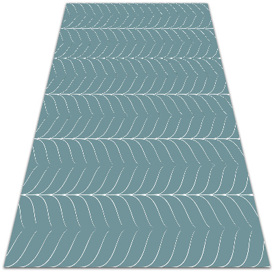 Módne vinylový koberec abstraktné tvar