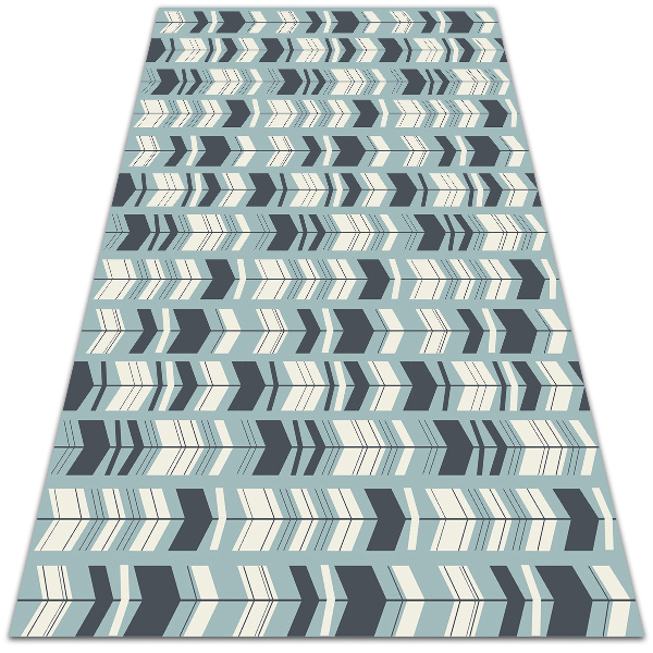 Univerzálny vinylový koberec indickej šípy