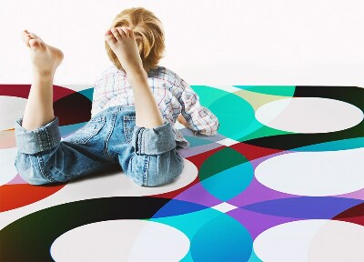 vinylový koberec abstraktné tvary