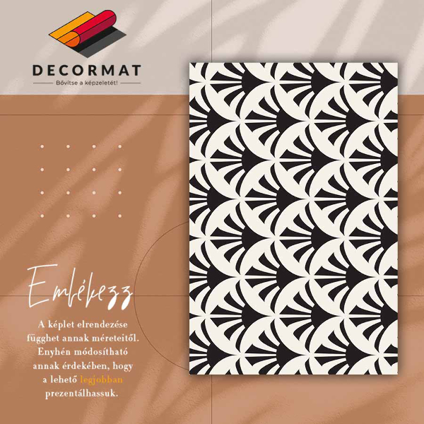Univerzálny vinylový koberec geometrické zoznam