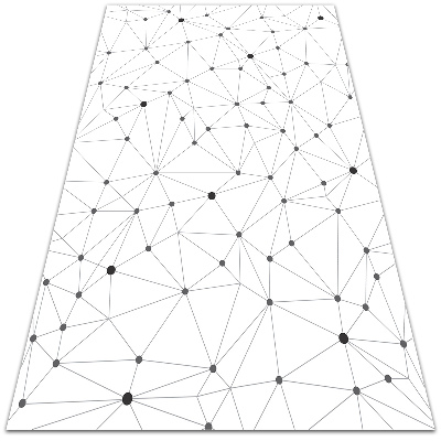 Univerzálny vinylový koberec geometrické mriežky
