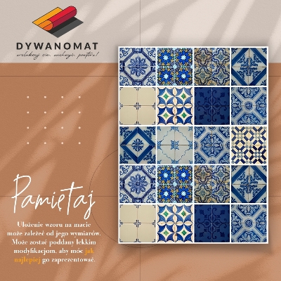Vinylový koberec pre domácnosť marockej dlaždice