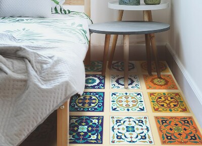Vinylový koberec pre domácnosť gréckej dlaždice
