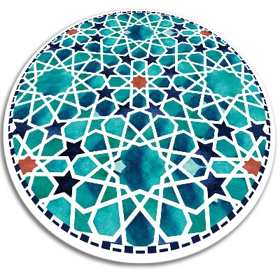 Univerzálny vinylový koberec geometrické hviezdy