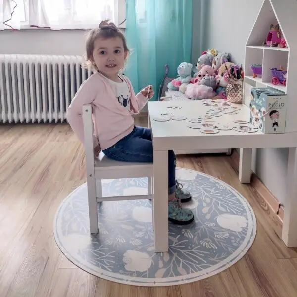 Univerzálny vinylový koberec stonky a púčiky