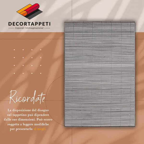 Vinylová rohož pre domácnosť bambusové rohože