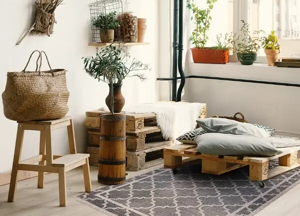 Vinylový koberec pre domácnosť marockom štýle