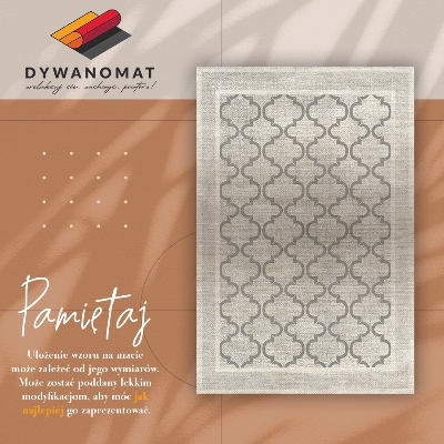 Vinylový koberec pre domácnosť marocký dizajnu