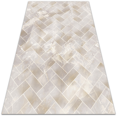 Módne univerzálny vinylový koberec V mramorové dosky