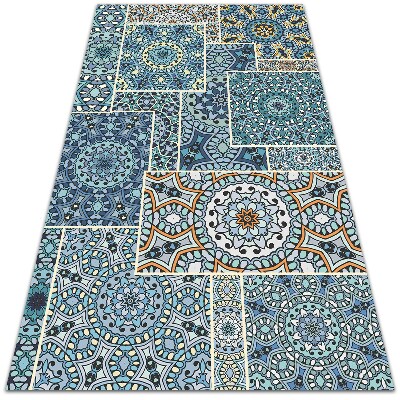 Vinylový koberec pre domácnosť Mandala patchwork