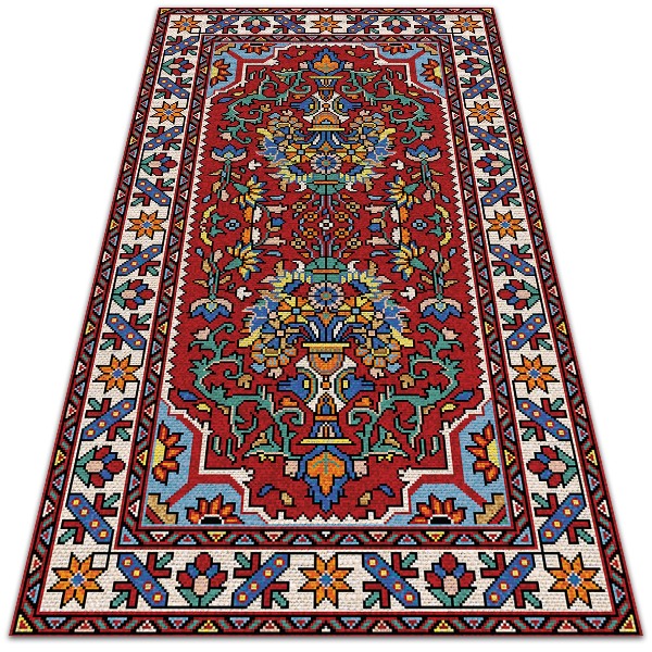 Záhradný koberec krásny vzor Starý štýl perzský