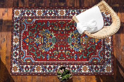 Záhradný koberec krásny vzor Starý štýl perzský