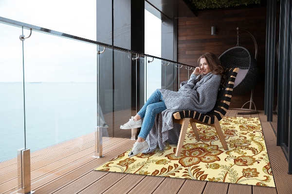 Moderné Koberec na balkóne turkish vzor