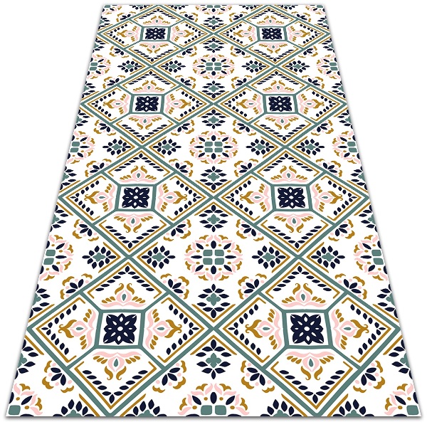 Vonkajšie záhradné koberec geometrický vzor