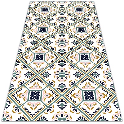 Vonkajšie záhradné koberec geometrický vzor
