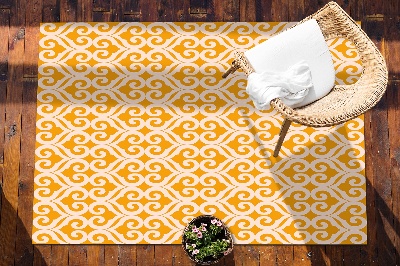 Vonkajšie záhradné koberec žltá Designs
