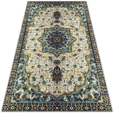 Záhradný koberec krásny vzor perzské ozdoby