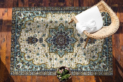 Záhradný koberec krásny vzor perzské ozdoby