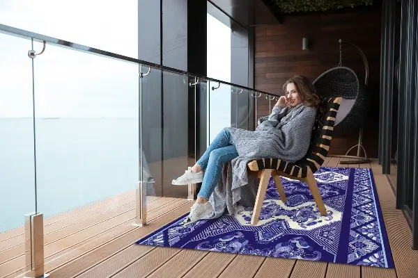 Vonkajšie záhradné koberec Persian pattern