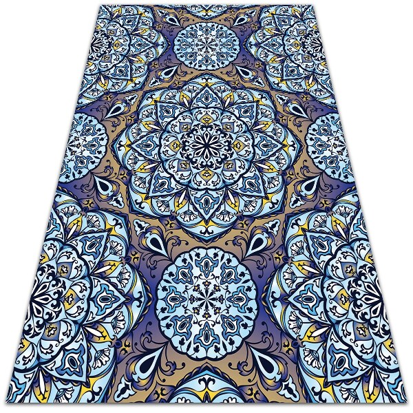 Terasový koberec s potlačou mandala