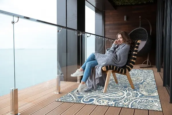 záhradný koberec Persian Paisley