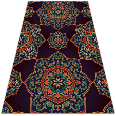 terasový koberec mandala ornament