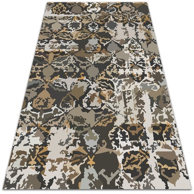 terasový koberec retro abstrakcie