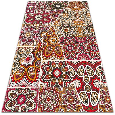 Vonkajšie záhradné koberec etnické patchwork