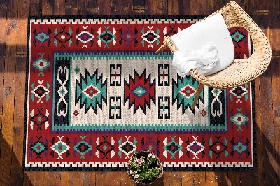 Moderné koberec na terasu Etnické vzory jednoduché