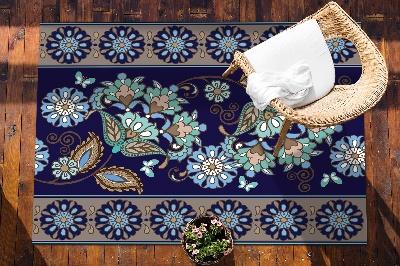 Záhradný koberec krásny vzor kvetinový ornament
