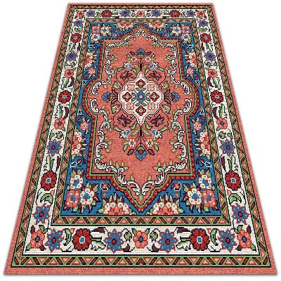 Záhradný koberec krásny vzor classic mozaika