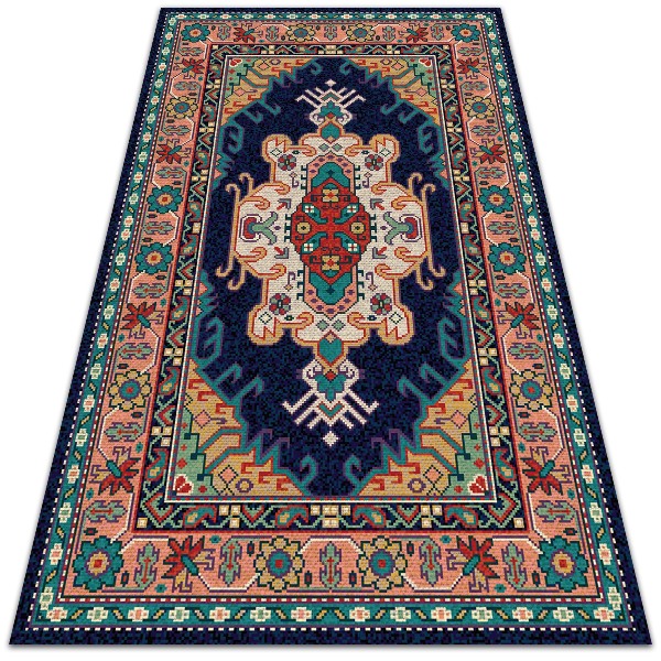 Moderné vonkajšie koberec folk textúry