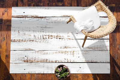 Záhradný koberec krásny vzor rustikálne drevo