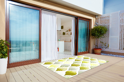 Moderná podlahová krytina na terase marocký citrón