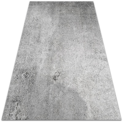 Vonkajšie záhradné koberec sivý betón