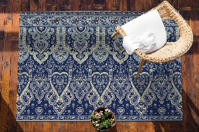 Záhradný koberec krásny vzor indian textúry