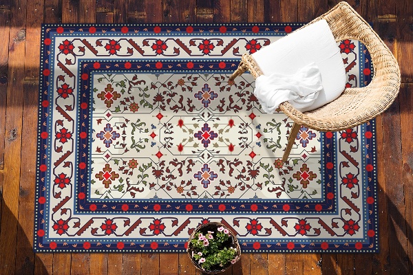 Moderné Koberec na balkóne perzské vzory
