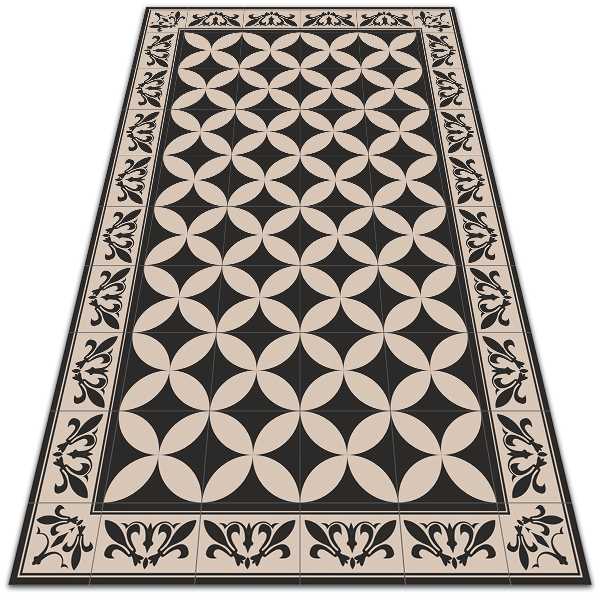 Záhradný koberec krásny vzor španielske obklady a dlažby