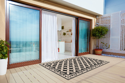 Záhradný koberec krásny vzor španielske obklady a dlažby