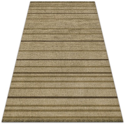 terasový koberec Pruhy na tkanine