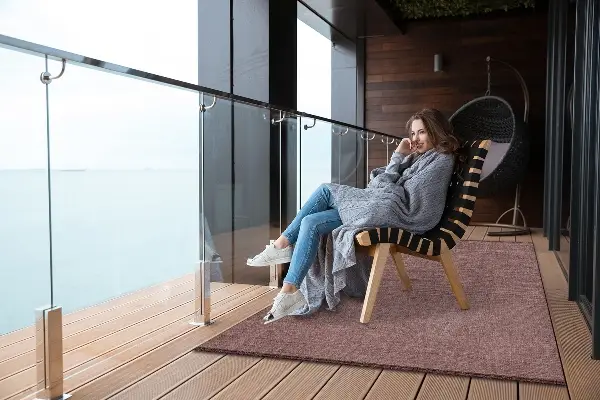 Moderné vonkajšie koberec textílie textúra