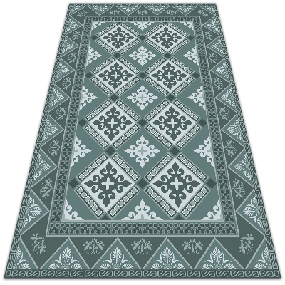 Moderné koberec na terasu Geometria a ozdoby