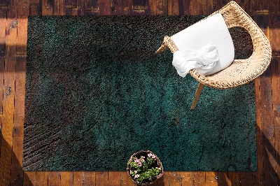 Moderné koberec na terasu Zelená hnědá betónová