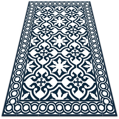 Záhradný koberec krásny vzor Portugalská dlaždice