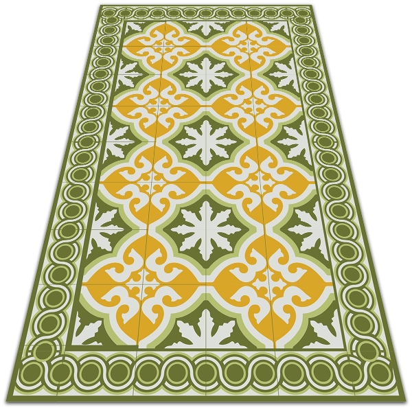 Záhradný koberec krásny vzor klasické obklady