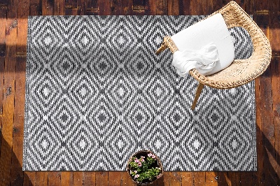 Záhradný koberec krásny vzor turkish diamanty