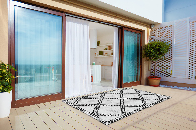Moderné Koberec na balkóne Marble pattern